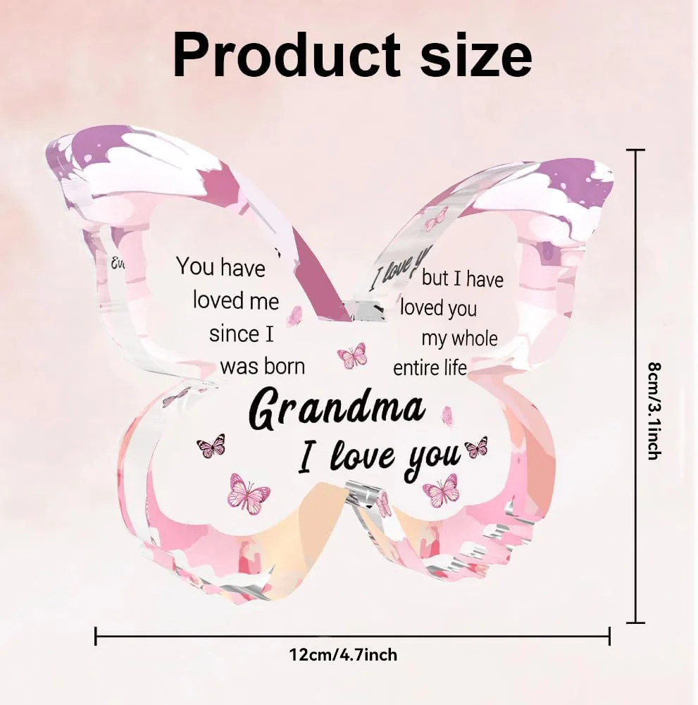 Heartfelt Butterfly Ornament for Grandma 2 Heartfelt Butterfly Ornament for Grandma - Image 2