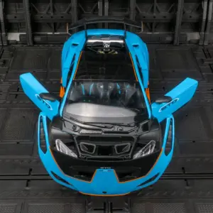 Vivid Blue Lamborghini Huracan STO 1:18 Model 10 Sce859a7ff7af49078155b73866b0f585c