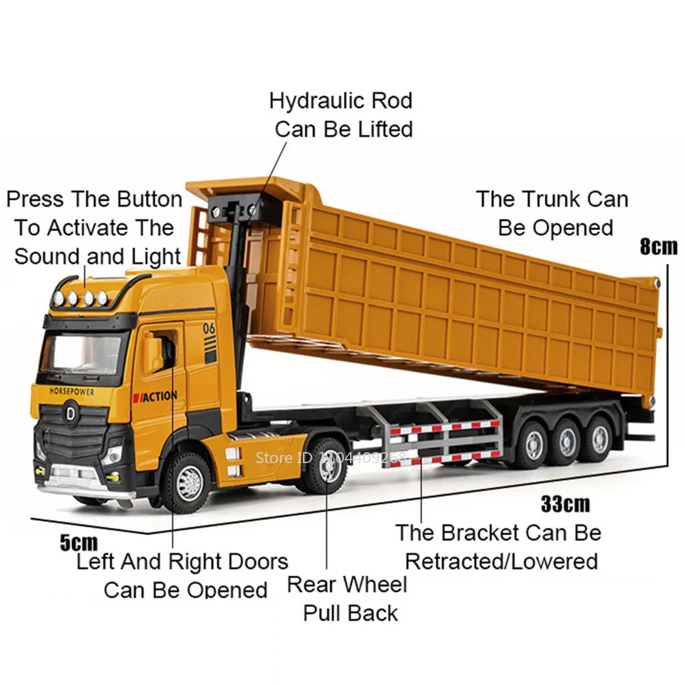 1:50 Scale Model Toy Trucks Set 2 1:50 Scale Model Toy Trucks Set - Image 2