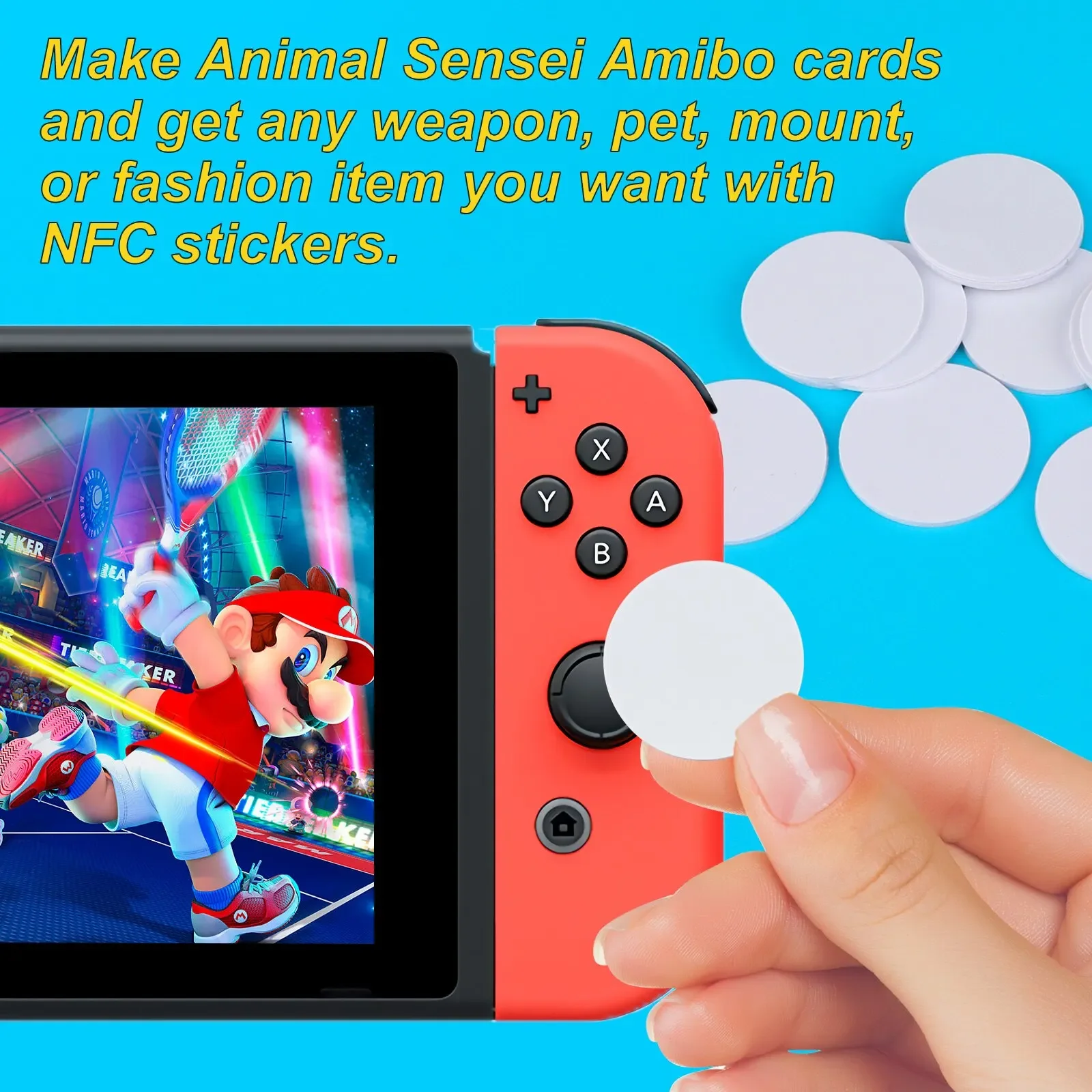 White NFC Smart Tags Set 20 or 50 Pack 6 White NFC Smart Tags Set 20 or 50 Pack - Image 6