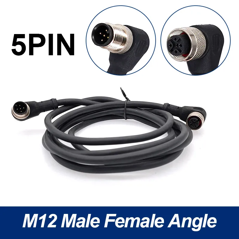 Waterproof M12 Sensor Connector Cable - 2M, 4/5/8 Pins 8 Waterproof M12 Sensor Connector Cable - 2M, 4/5/8 Pins - Image 8