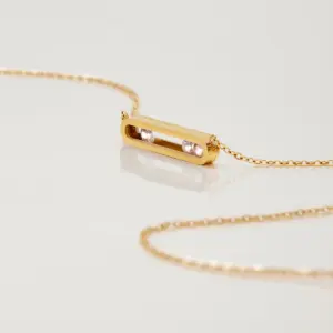 Gold-Tone Stainless Steel Geometric Necklace 10 Scead6bd439cf4a3587bd452b9bac879bp