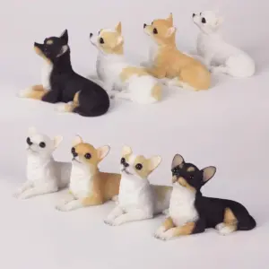 Realistic 1/6 Scale Chihuahua Resin Figurine 9 Sceb3b0805ea543dfa31897e751c7ffe5T