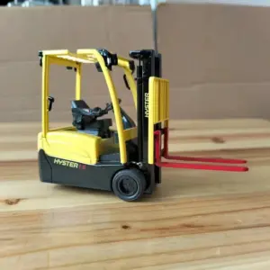 Miniature Yellow Forklift Model for Collectors