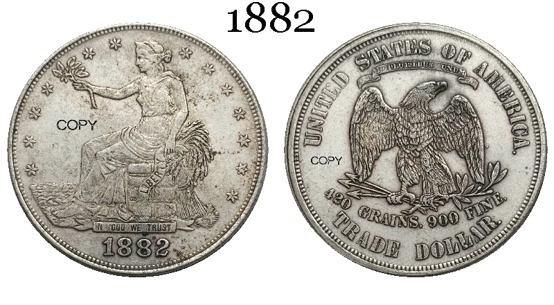 1877 US Trade Coin Replica for Collectors 9 1877 US Trade Coin Replica for Collectors - Image 9