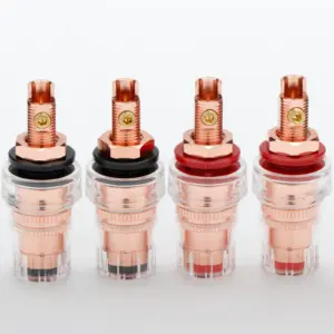High-Quality Copper Speaker Binding Posts Set 10 Scec3e967332c470c8bcc71582f77ff37s