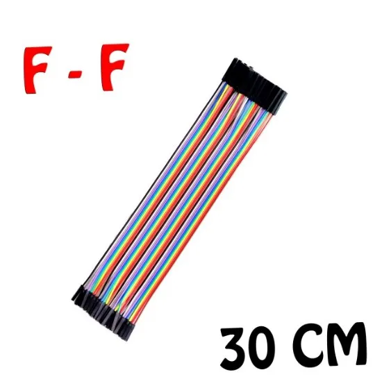 Vibrant 40-Piece Dupont Jumper Wire Set 6 Vibrant 40-Piece Dupont Jumper Wire Set - Image 6