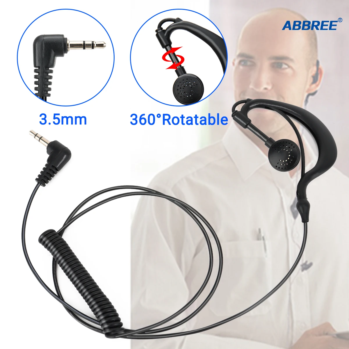 Rugged Baofeng AR-152 Microphone for Radios 7 Rugged Baofeng AR-152 Microphone for Radios - Image 7