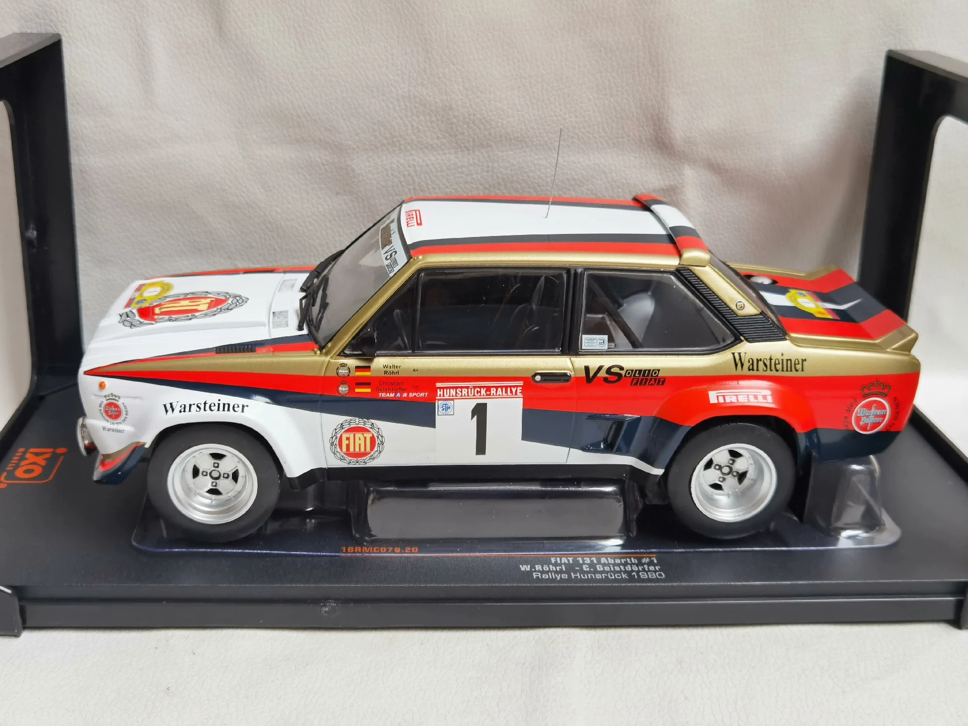 Fiat 131 1980 Rally Car Diecast Model 2 Fiat 131 1980 Rally Car Diecast Model - Image 2