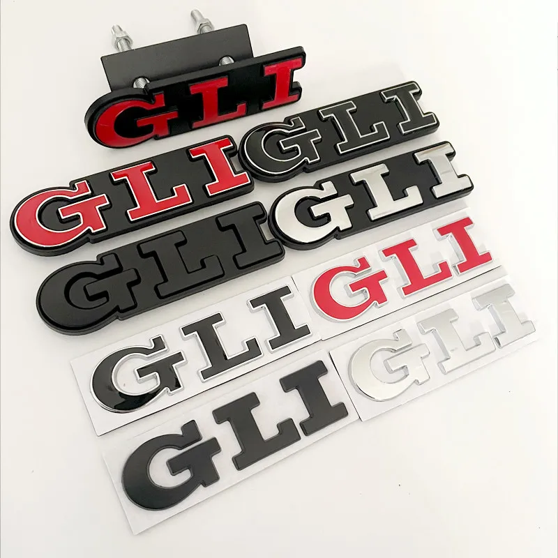 Volkswagen GLI Badge 9.1cm Metal Emblem 2 Volkswagen GLI Badge 9.1cm Metal Emblem - Image 2