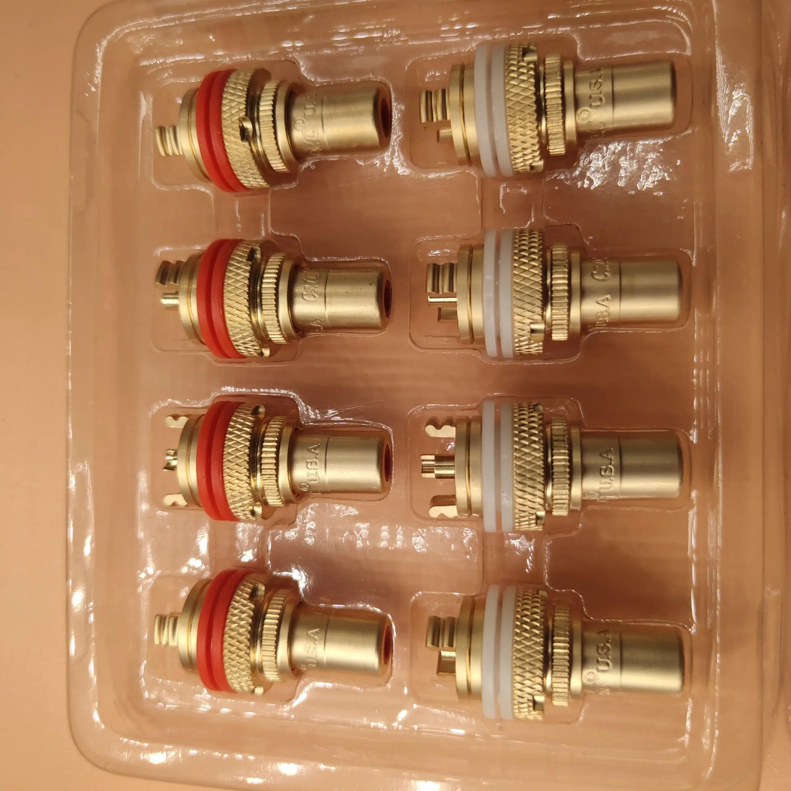 Premium RCA Female Socket Connector Set for Audio Video 7 Premium RCA Female Socket Connector Set for Audio Video - Image 7