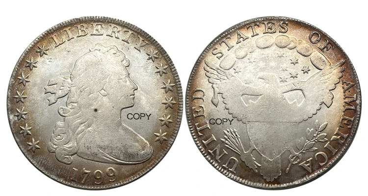 1799 Liberty Coin Replica for Collectors 7 1799 Liberty Coin Replica for Collectors - Image 7