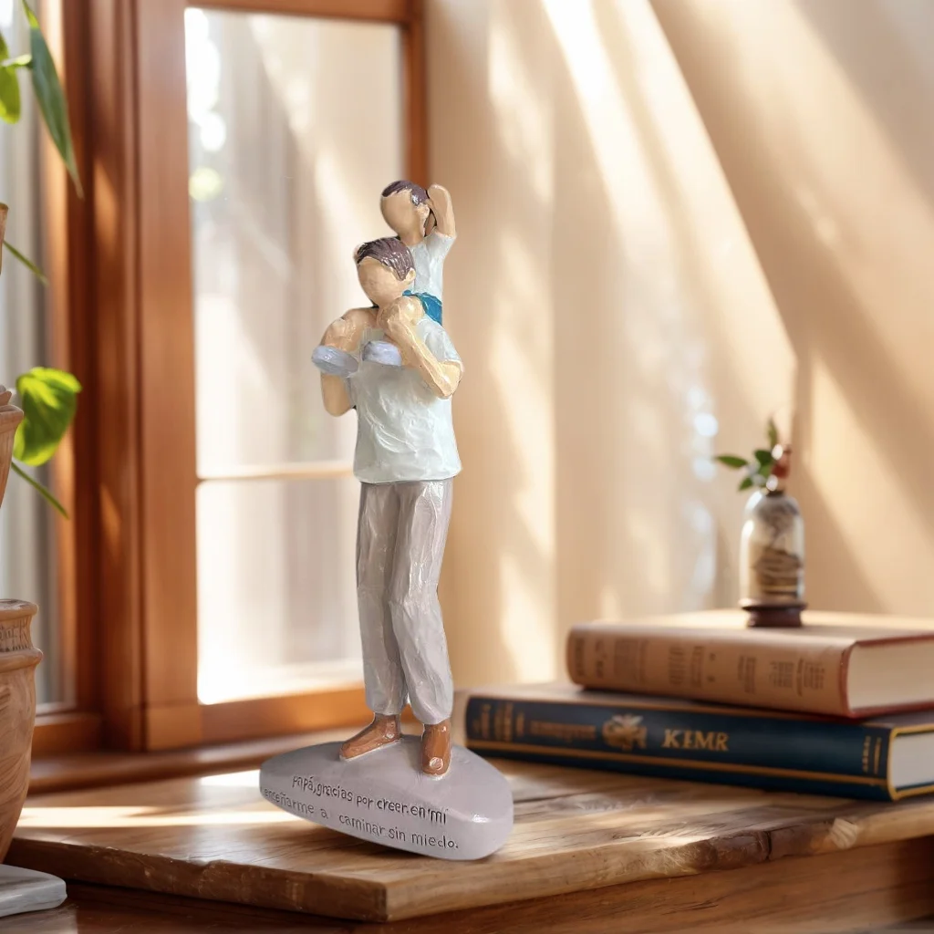 Family Bond Resin Sculpture 15cm 4 Family Bond Resin Sculpture 15cm - Image 4