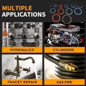 Complete Rubber Gasket Set for Repairs 6 Scf615229111d4d5a90438960361ce166u