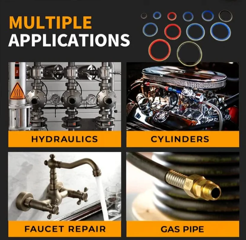 Complete Rubber Gasket Set for Repairs 2 Complete Rubber Gasket Set for Repairs - Image 2