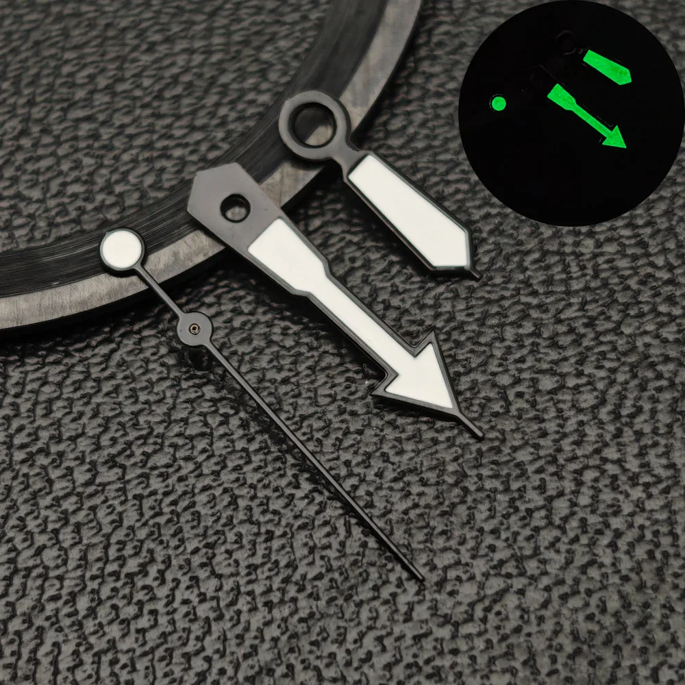 Green Luminous Watch Hands for NH35/NH36 3 Green Luminous Watch Hands for NH35/NH36 - Image 3
