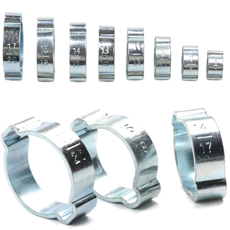 Stainless Steel Hose Clamp Set 10/20 pcs 2 Stainless Steel Hose Clamp Set 10/20 pcs - Image 2