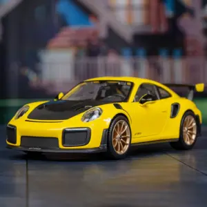 Vibrant Yellow Porsche 911 GT2 RS Model Car 9 Scf8e5b9d71494407b4cbf04425e56e5em