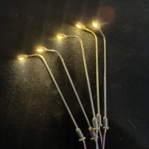 HO Scale Miniature Street Lamps Set of 3 11 Scf9d5758cc4f4886bf84e96f6436cefam