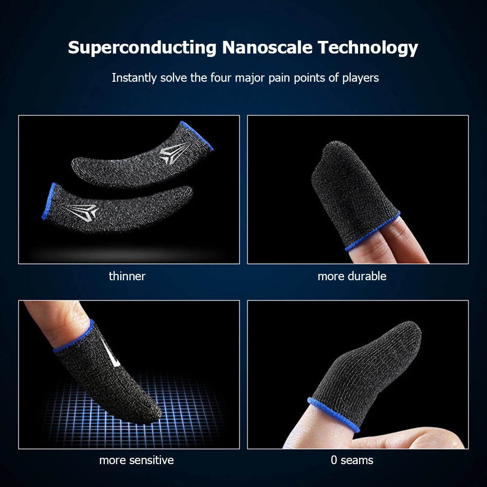 Premium Gaming Finger Sleeves for Mobile Devices 3 Premium Gaming Finger Sleeves for Mobile Devices - Image 3