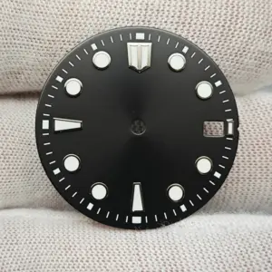 28.5mm Stainless Steel Watch Dial for NH35/NH36 4R/6R 17 Scfccffed945c4548a9e4150aadb64937Z