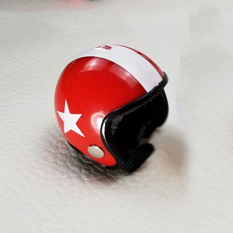 Vibrant Mini Motorcycle Helmet for 1/6 Action Figures 4 Vibrant Mini Motorcycle Helmet for 1/6 Action Figures - Image 4