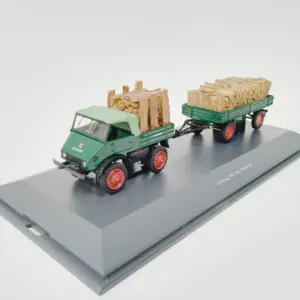 Vintage Unimog 401 Model with Trailer Collection