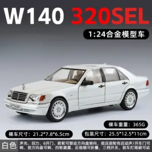 1/24 Mercedes-Benz W140 320SEL Limousine Model 15 Sd00e478393fe4c08865848c35a4c57c4b