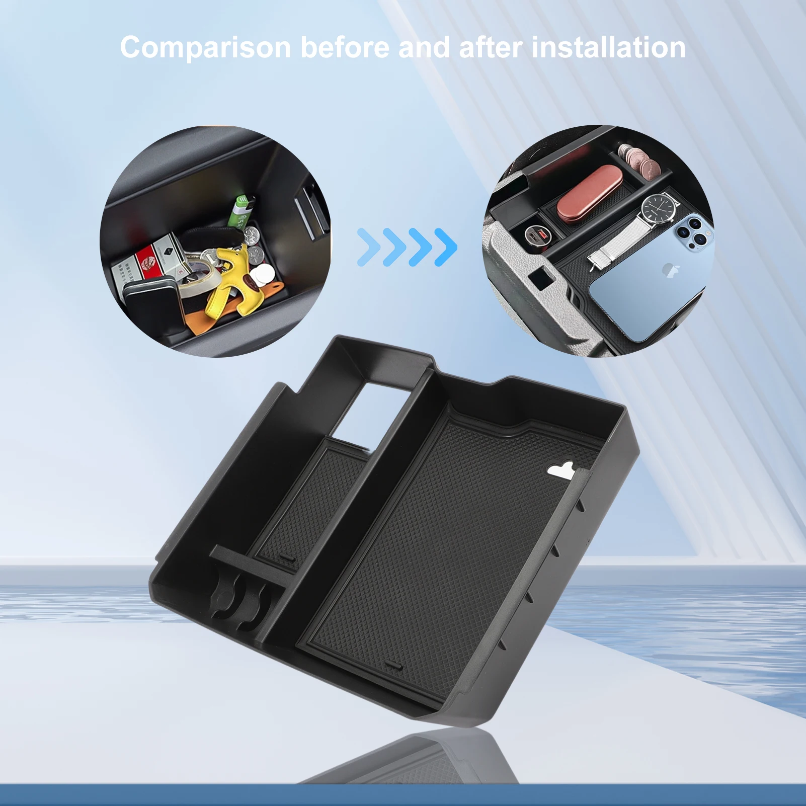 Ford Ranger T9 Center Console Storage Box 2023-2025 2 Ford Ranger T9 Center Console Storage Box 2023-2025 - Image 2