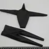 Black 1/6 Scale Military Action Figure Outfit