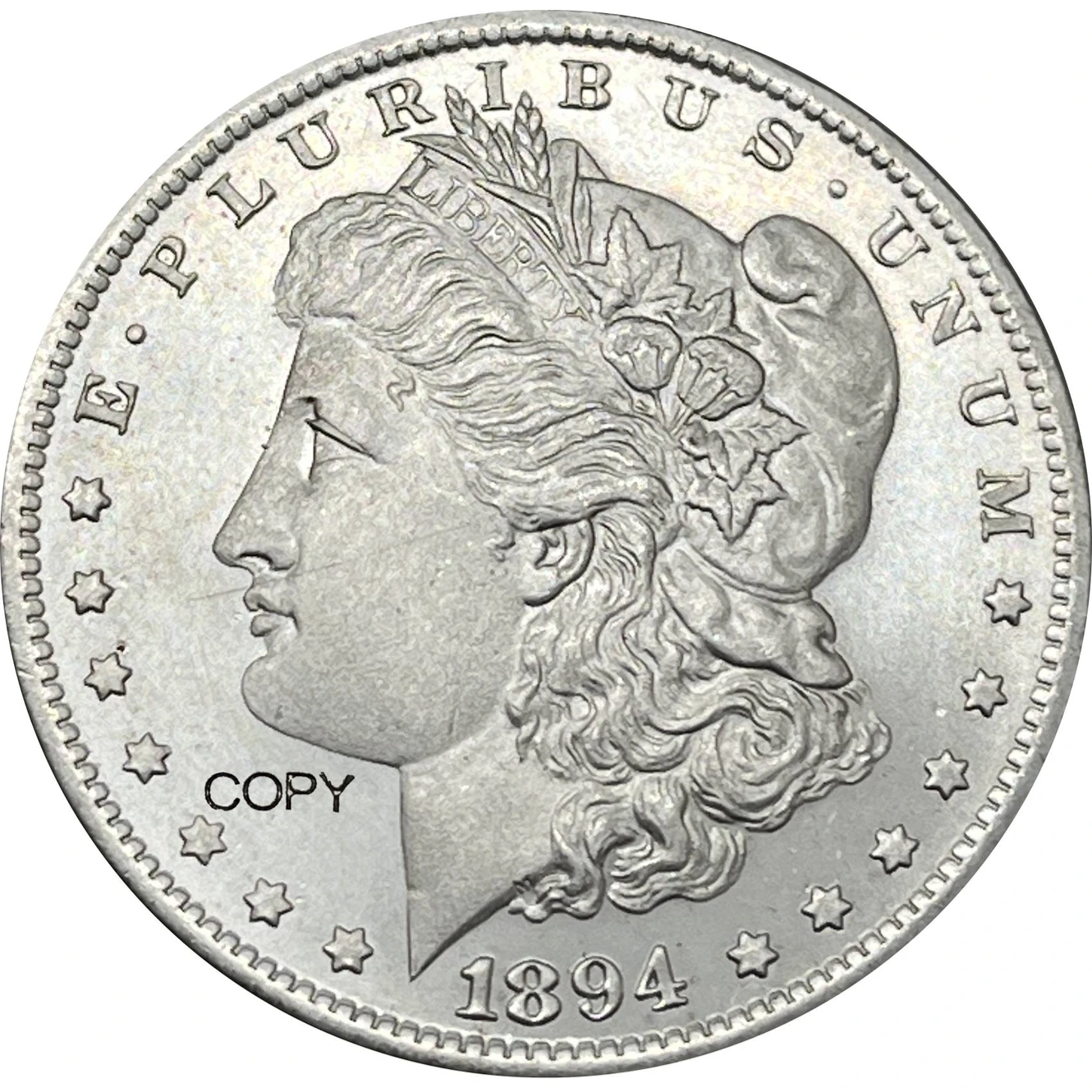 Replica US 1894 S Morgan Silver Coin 3 Replica US 1894 S Morgan Silver Coin - Image 3