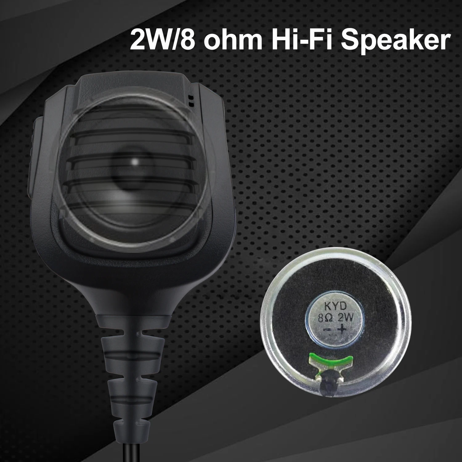 Waterproof Walkie-Talkie Microphone Speaker 3 Waterproof Walkie-Talkie Microphone Speaker - Image 3