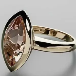 Vintage Gold Oval Faceted Cocktail Ring for Women 5 Sd09978cec39b4dcfab343c14fb44245fR