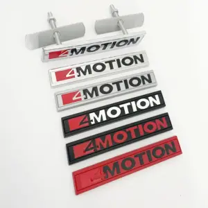VW 4MOTION Badge Metal Emblem for VW Models 11 Sd0b1118059434da3968dfb88d034ee1az