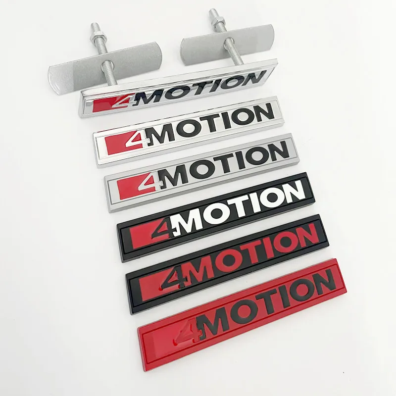 VW 4MOTION Badge Metal Emblem for VW Models 2 VW 4MOTION Badge Metal Emblem for VW Models - Image 2