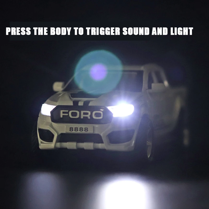 Ford Raptor F350 1:32 Diecast Model Vehicle 3 Ford Raptor F350 1:32 Diecast Model Vehicle - Image 3