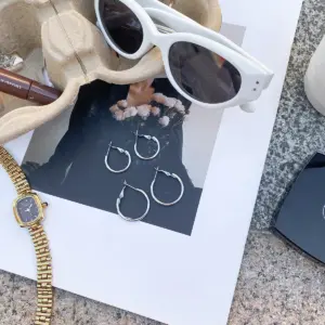 Glossy Vegan Stainless Steel Gold Hoop Earrings 13 Sd0bccb46e8974236b5b101c395897746i