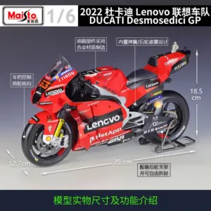 Ducati Team 2022 1:6 Scale Diecast Model 7 Sd0c723e16c724bd697486cb5ce08d3c8y