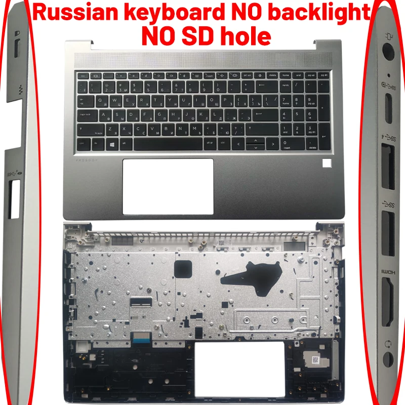 HP Probook 455/450 G8 Top Case Metallic Gray 9 HP Probook 455/450 G8 Top Case Metallic Gray - Image 9