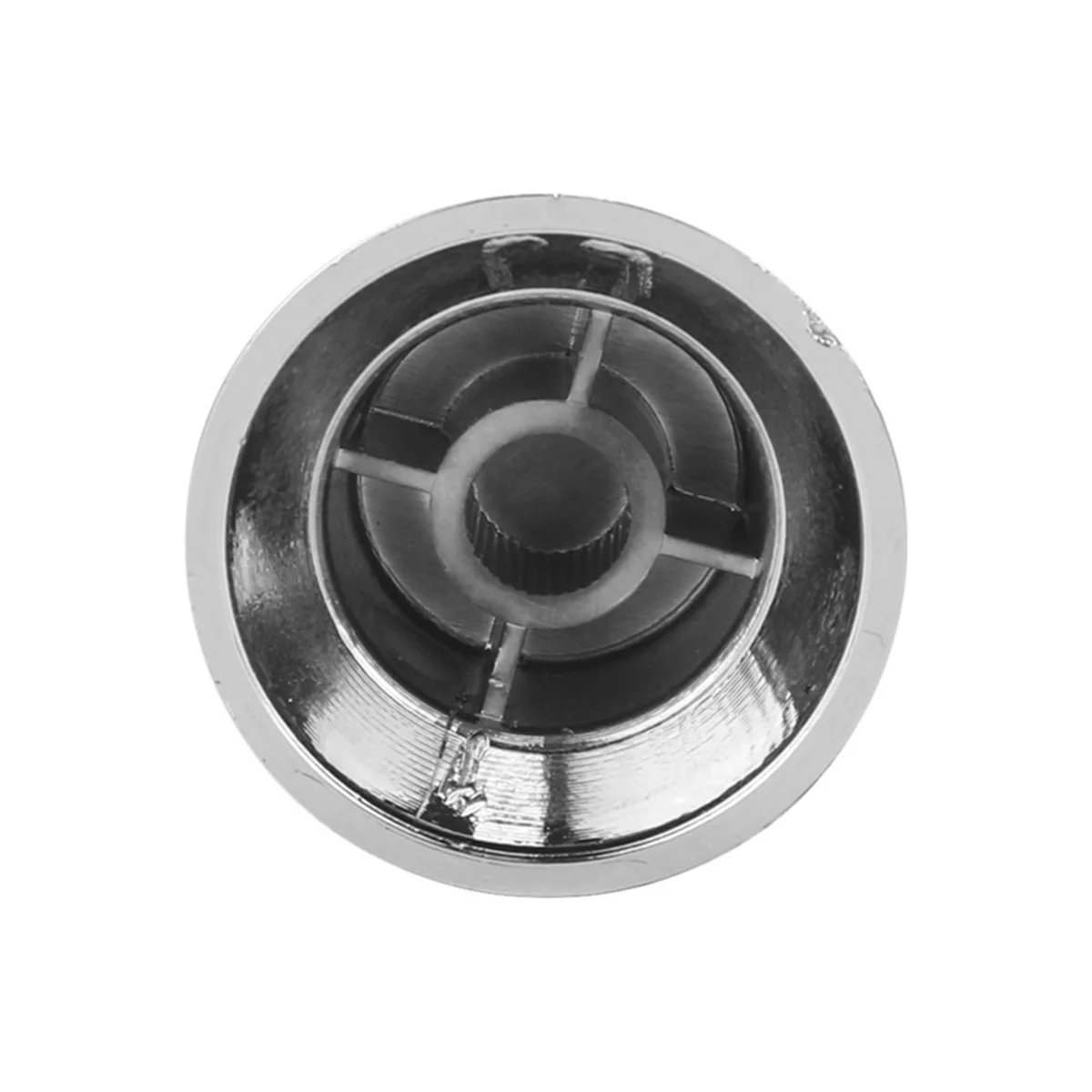 Silver Guitar Control Knob Set for Strat & Tele 5 Silver Guitar Control Knob Set for Strat & Tele - Image 5