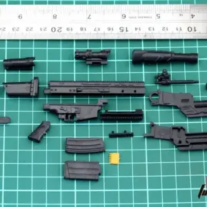 1:6 Scale FN Scar Assault Rifle Model 10 Sd0df0c4c18204dad8e3cac0b7545b273n