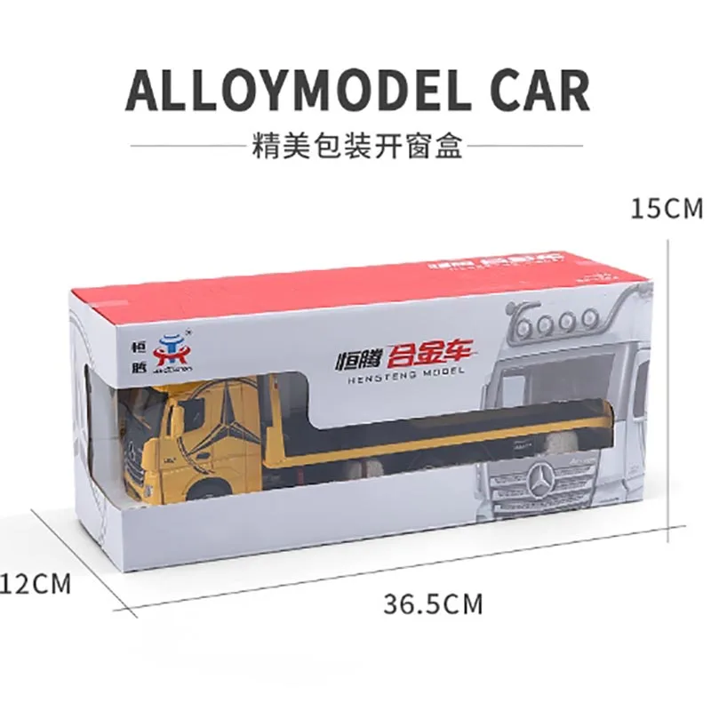 Vibrant 1/24 Scale Diecast Flatbed Truck 6 Vibrant 1/24 Scale Diecast Flatbed Truck - Image 6