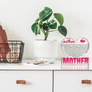 Pink and White Mother Gift Decorative Plaque 9 Sd0e98a1e8d144520ad4de14214dfb9ebK