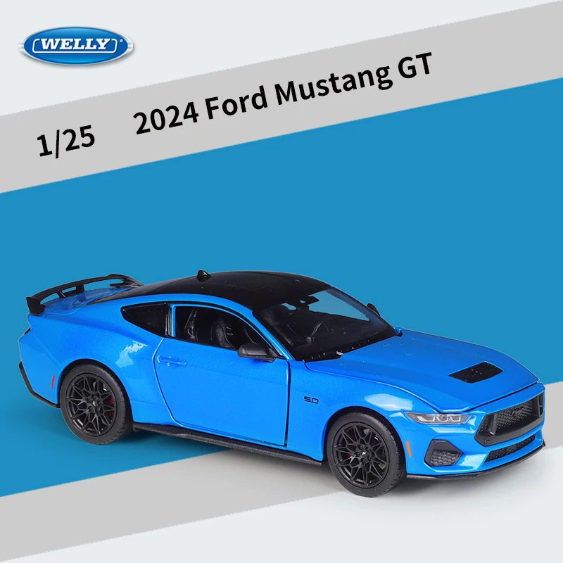 Ford Mustang GT 2024 Diecast Model in 1:25 Scale 6 Ford Mustang GT 2024 Diecast Model in 1:25 Scale - Image 6