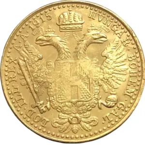 1915 Austria-Habsburg Ducat Replica Coin