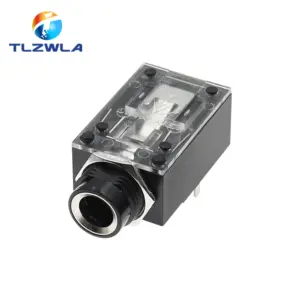 6.35mm Double-Channel Microphone Socket Set (5 pcs) 12 Sd10897d8b1b341dca04fa1dad474a957S