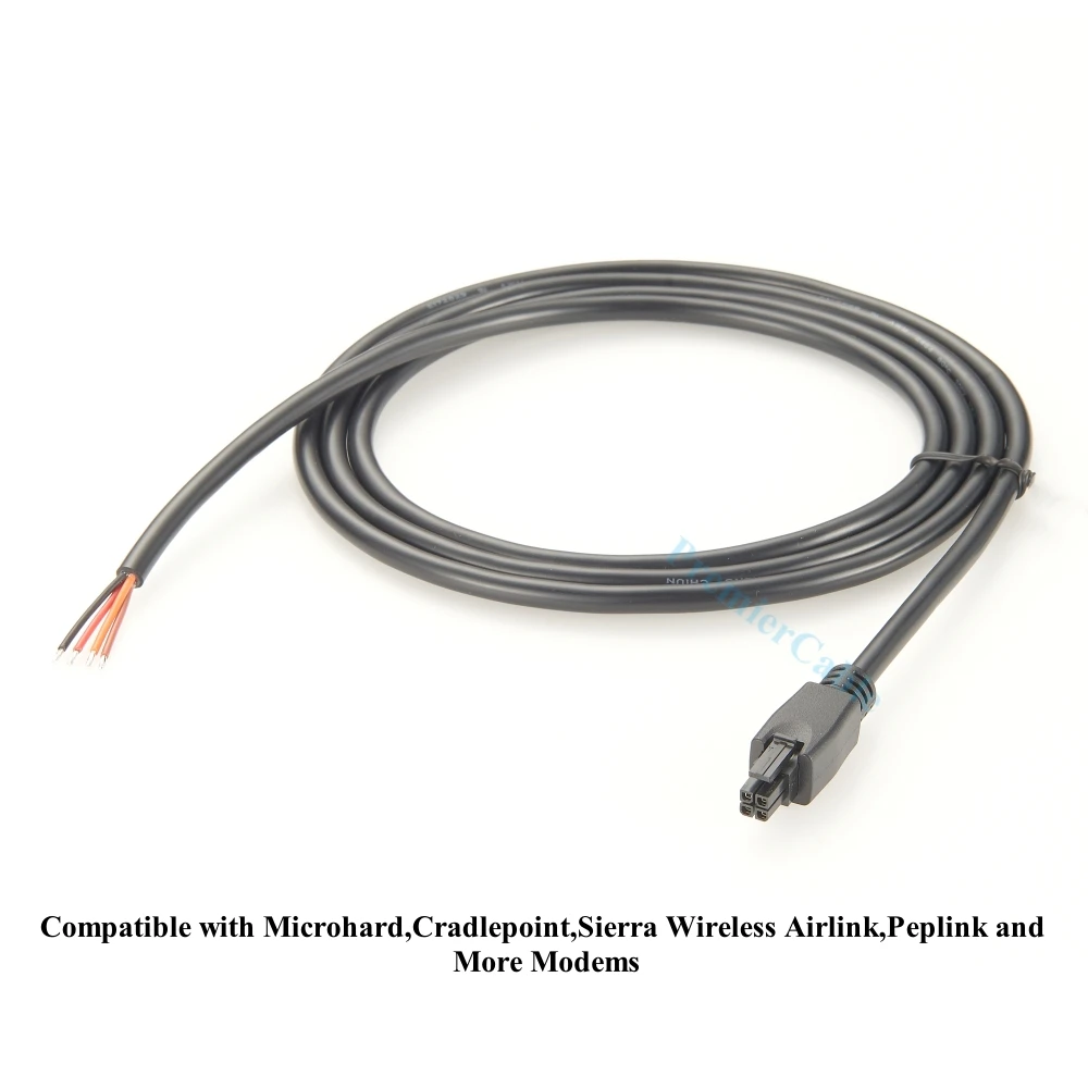 Black 4-Pin Molex Micro-Fit 3.0 Power Cable 1.5m 4 Black 4-Pin Molex Micro-Fit 3.0 Power Cable 1.5m - Image 4