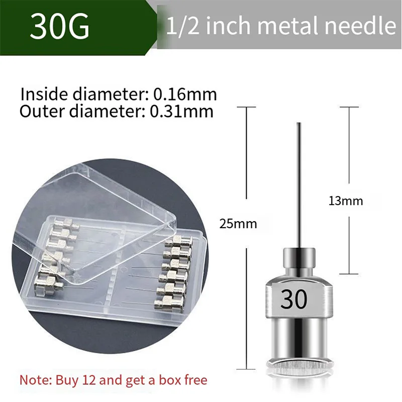 Stainless Steel Needle Tip Set for Repairs 7 Stainless Steel Needle Tip Set for Repairs - Image 7