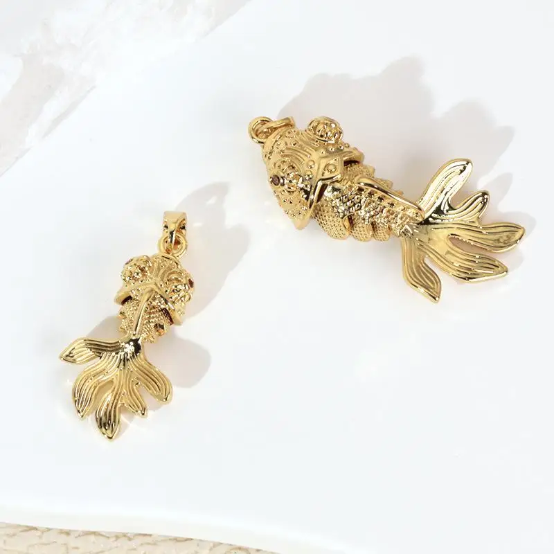 Copper Koi Pendant for Jewelry 2 Copper Koi Pendant for Jewelry - Image 2