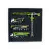 Construction Alloy Model Set with Crane Vehicles